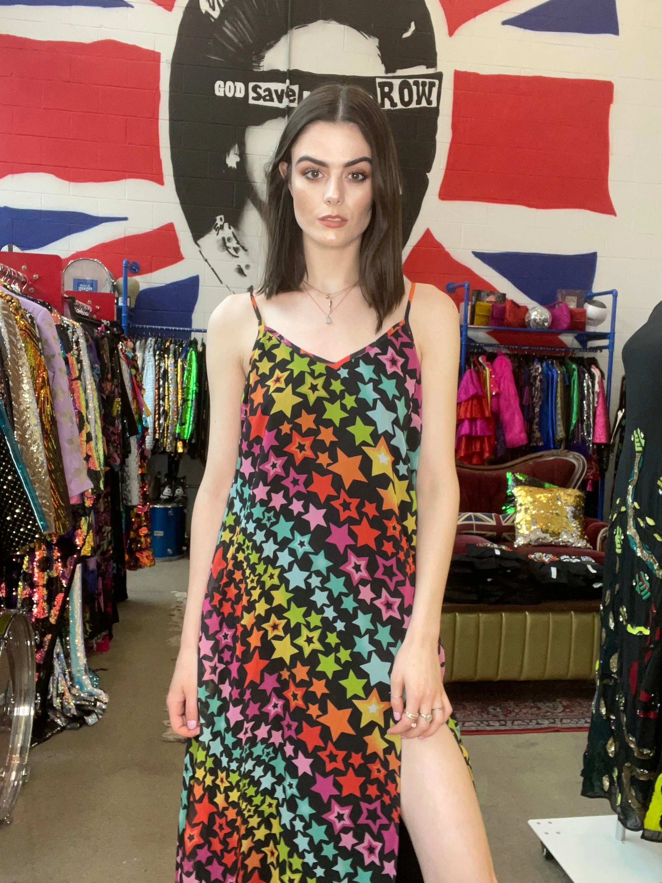 Any Old Iron Rainbow Star Dress