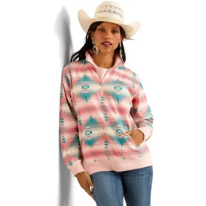 Ariat Women's Ranger 1/2 Zip Sweatshirt - Tiffany Print