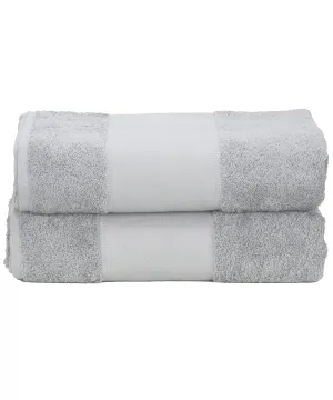 ARTG® PRINT-Me® bath towel | Light Grey