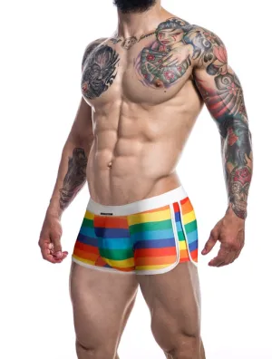 ATHLETIC TRUNK RAINBOW - RENAISSANCE - by CUT4MEN