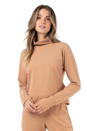 Aura Mock-Neck Long Sleeve