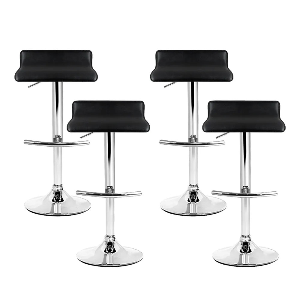 Bar Stools Set of 4 - Black