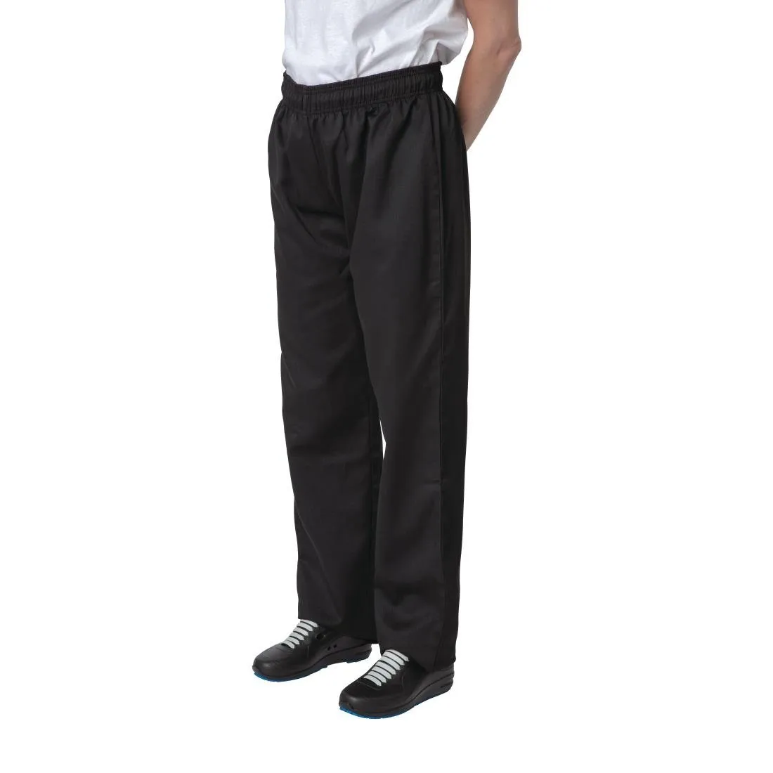 BB477-S Nisbets Essentials Chef Trousers Black S