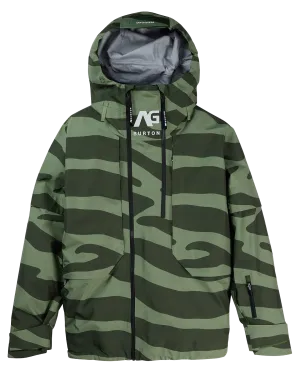 Burton Men's Analog Hardpack Gore-Tex 3L Snow Jacket - Hedge Green Zebra - 2024