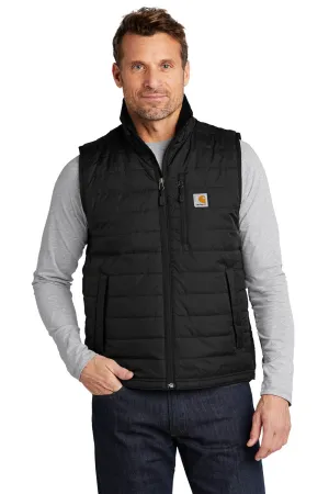 Carhartt Mens Gilliam Full Zip Vest - Black