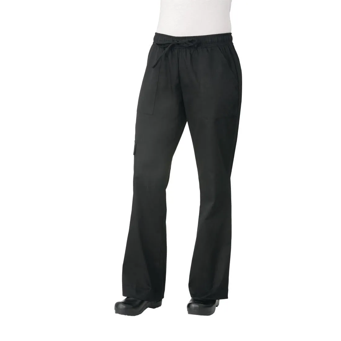 Chef Works Womens Cargo Chefs Trousers Black L - B630-L