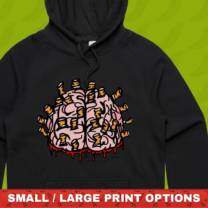 Ciggy Butt-Brain 🚬🧠 - Unisex Hoodie