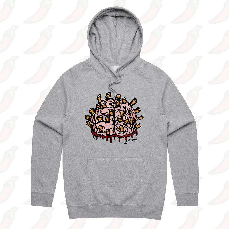 Ciggy Butt-Brain 🚬🧠 - Unisex Hoodie