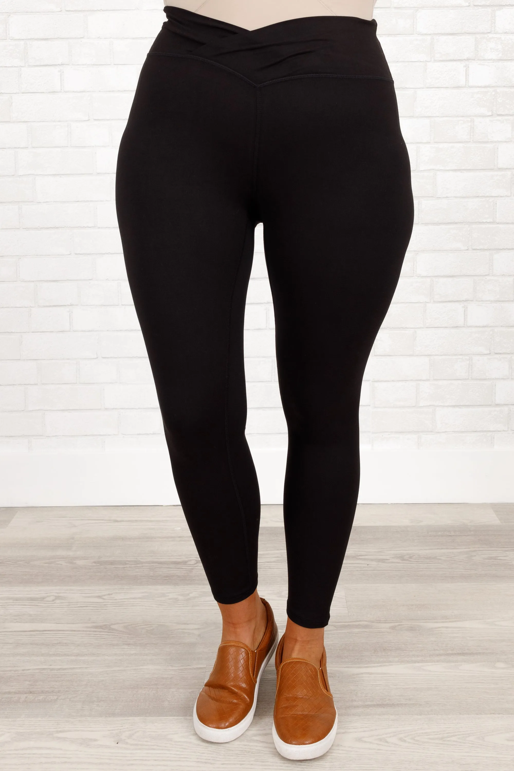 Clean Cut Leggings, Black