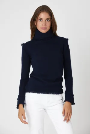 COCO Turtleneck - Navy