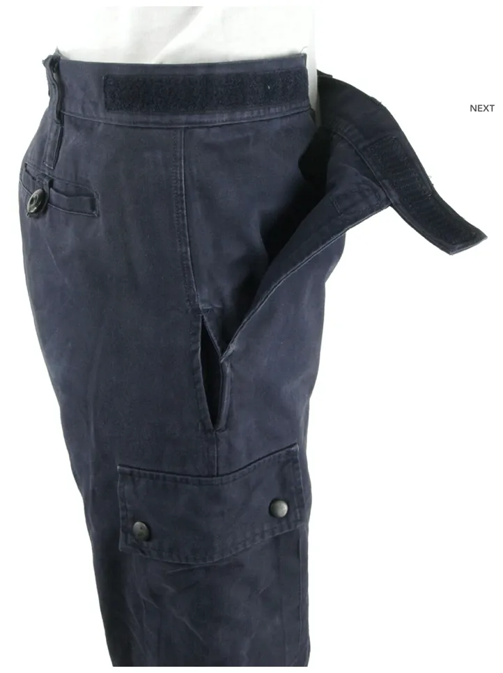 Dutch Navy - Blue Six Pocket Combat Trousers