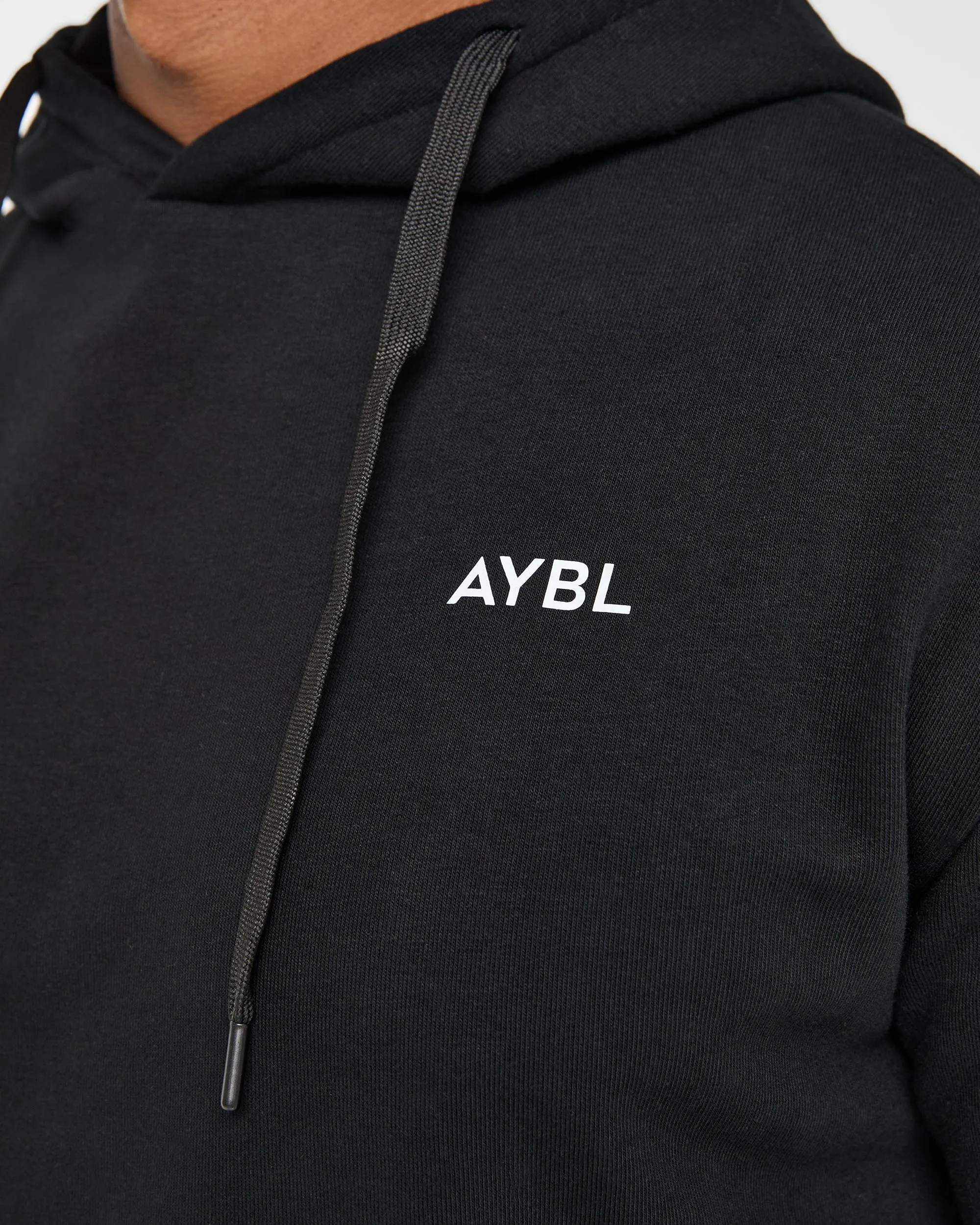 Essential Lightweight Hoodie - Black