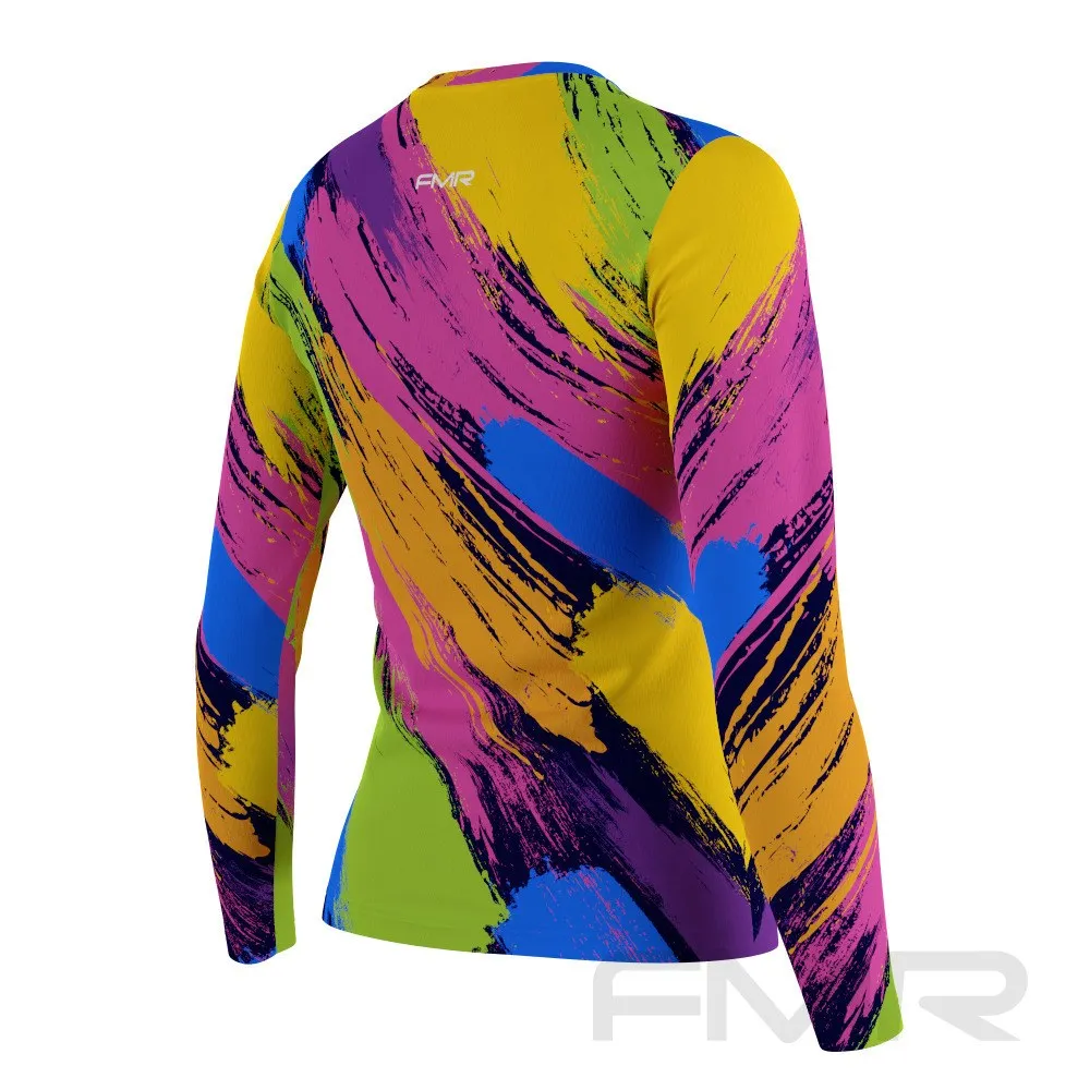 FMR Women's Painted Long Sleeve Running Shirt