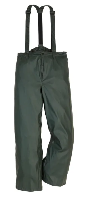 Fristads Kansas 100363 Match Rain Trousers Dark Green