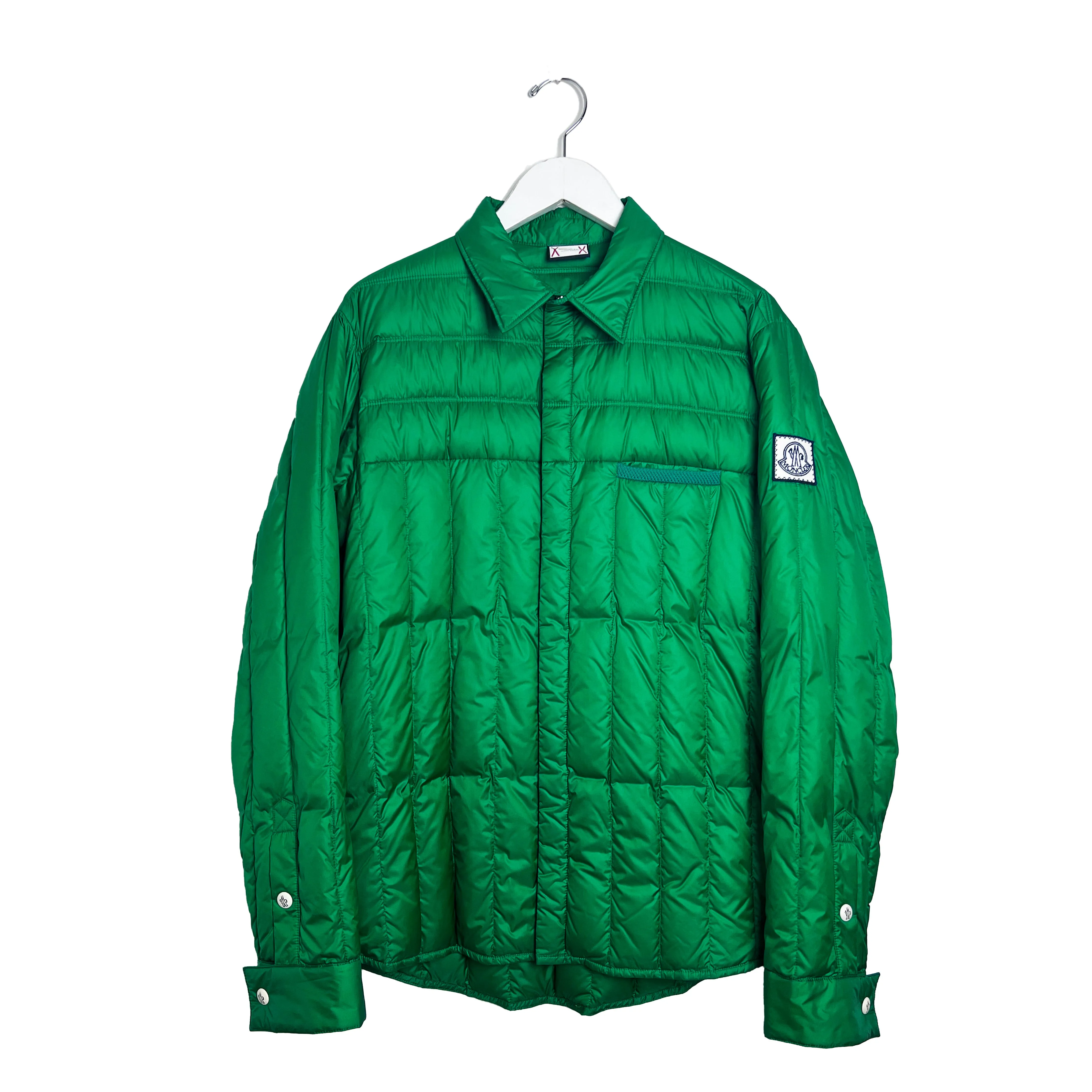 Gamme Bleu Green Down Overshirt Jacket