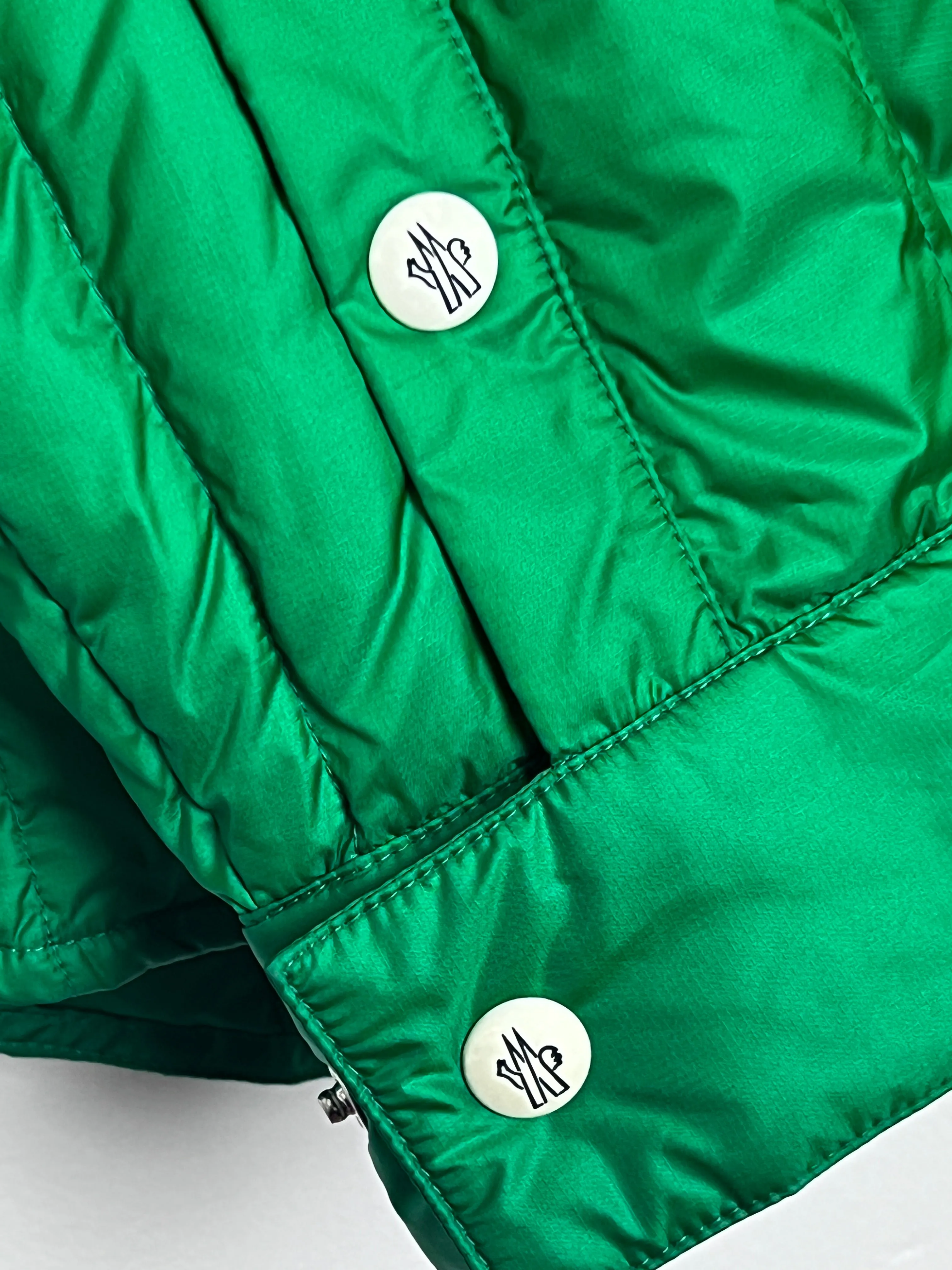 Gamme Bleu Green Down Overshirt Jacket