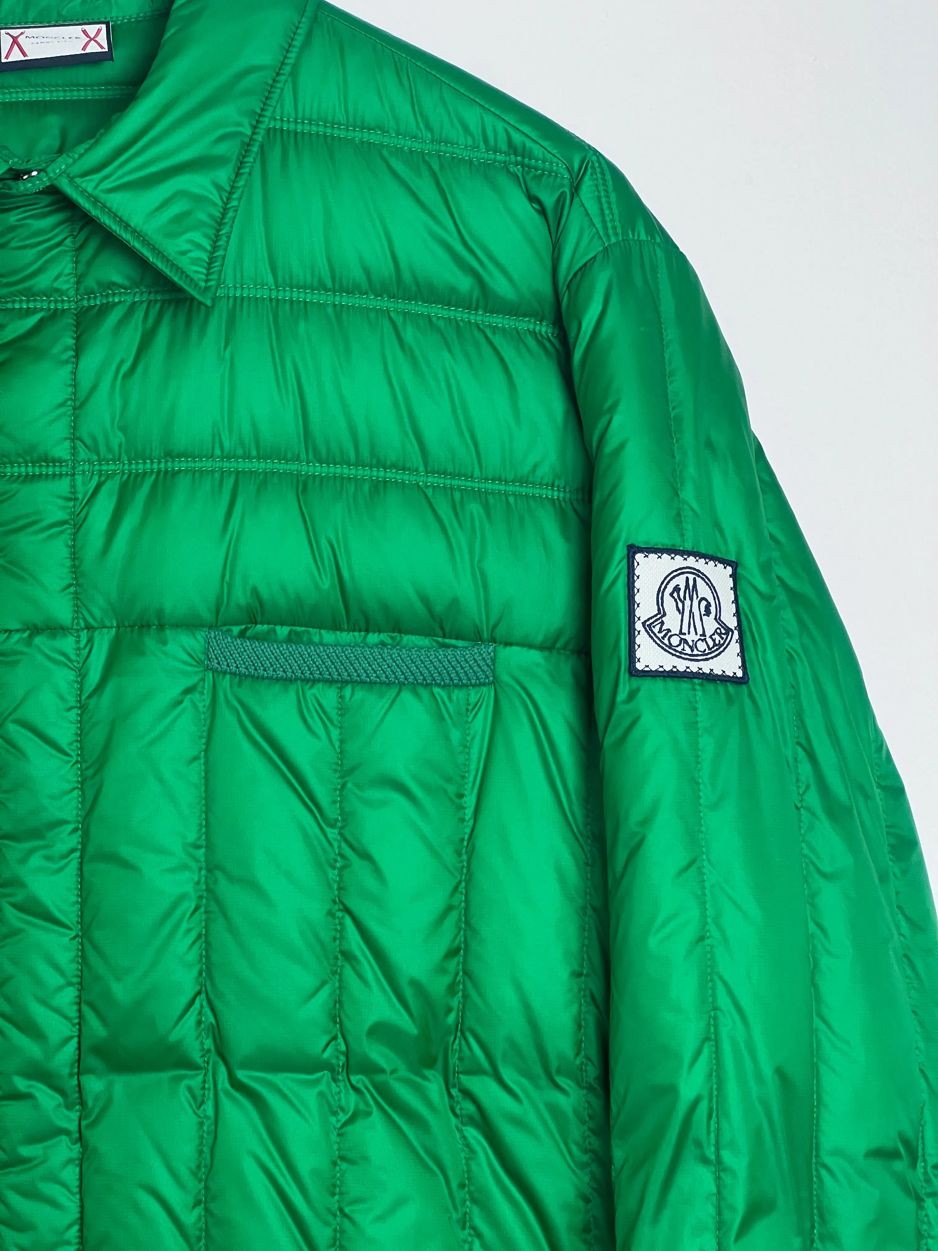 Gamme Bleu Green Down Overshirt Jacket