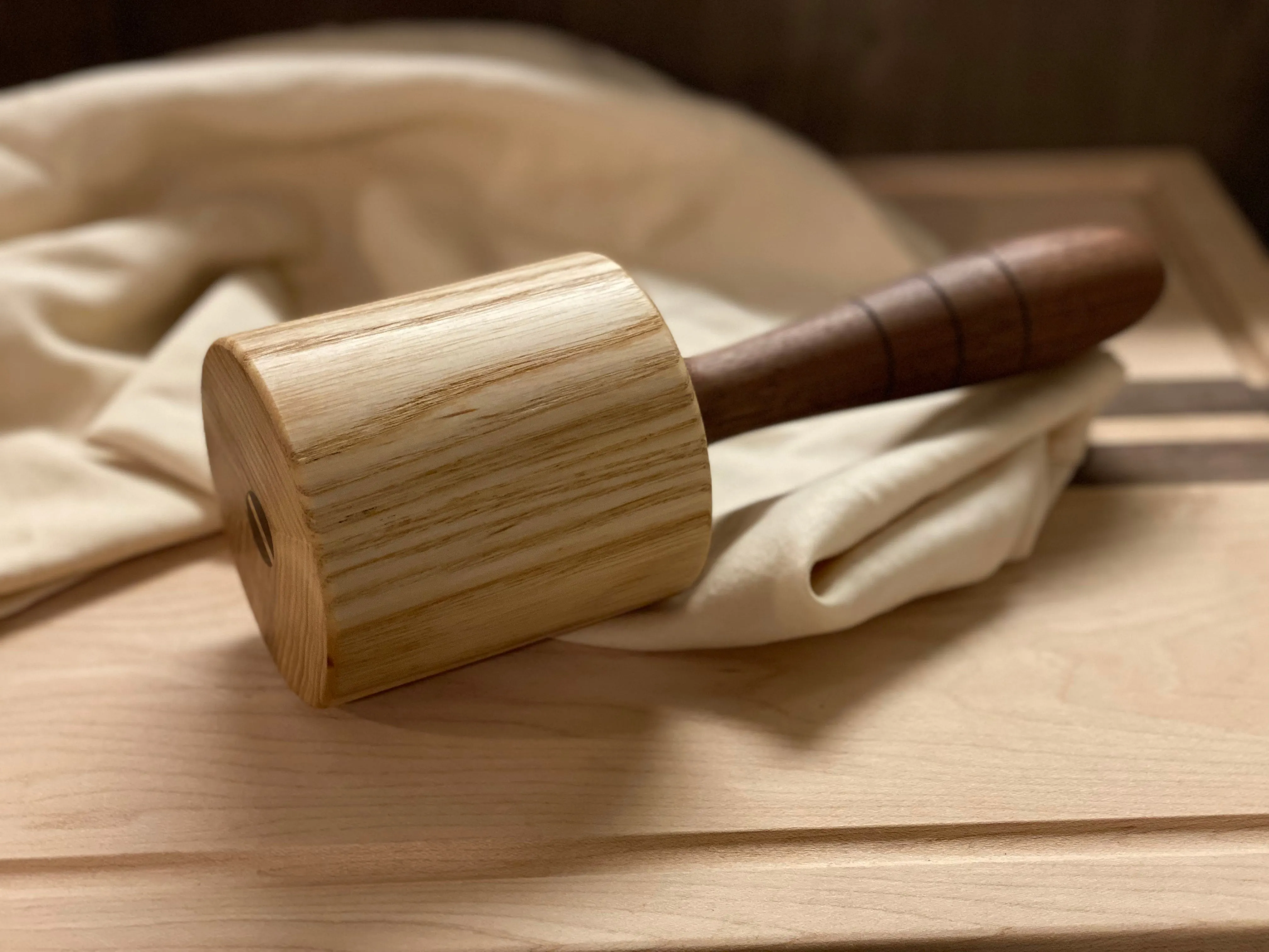 Handmade Wooden Mallet