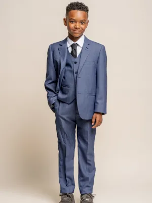 House Of Cavani Boys Jay Suit in Blue