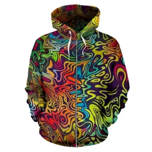 IM FEELIN IT ZIPPER HOODIE | ACIDMATH AI