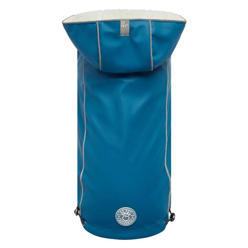 Insulated Dog Raincoat - Dark Blue