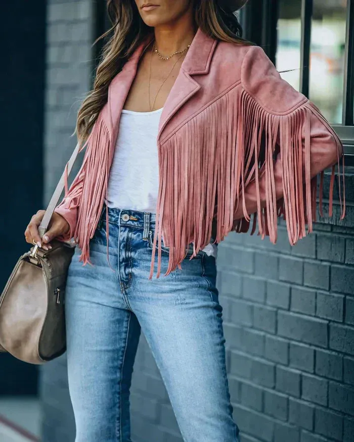 Kendra Fringe Coat | Trendy & Eye-catching