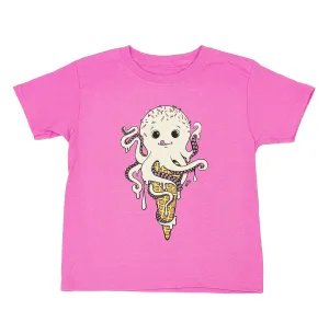 Kid's Ice Cream Octopus T-shirt