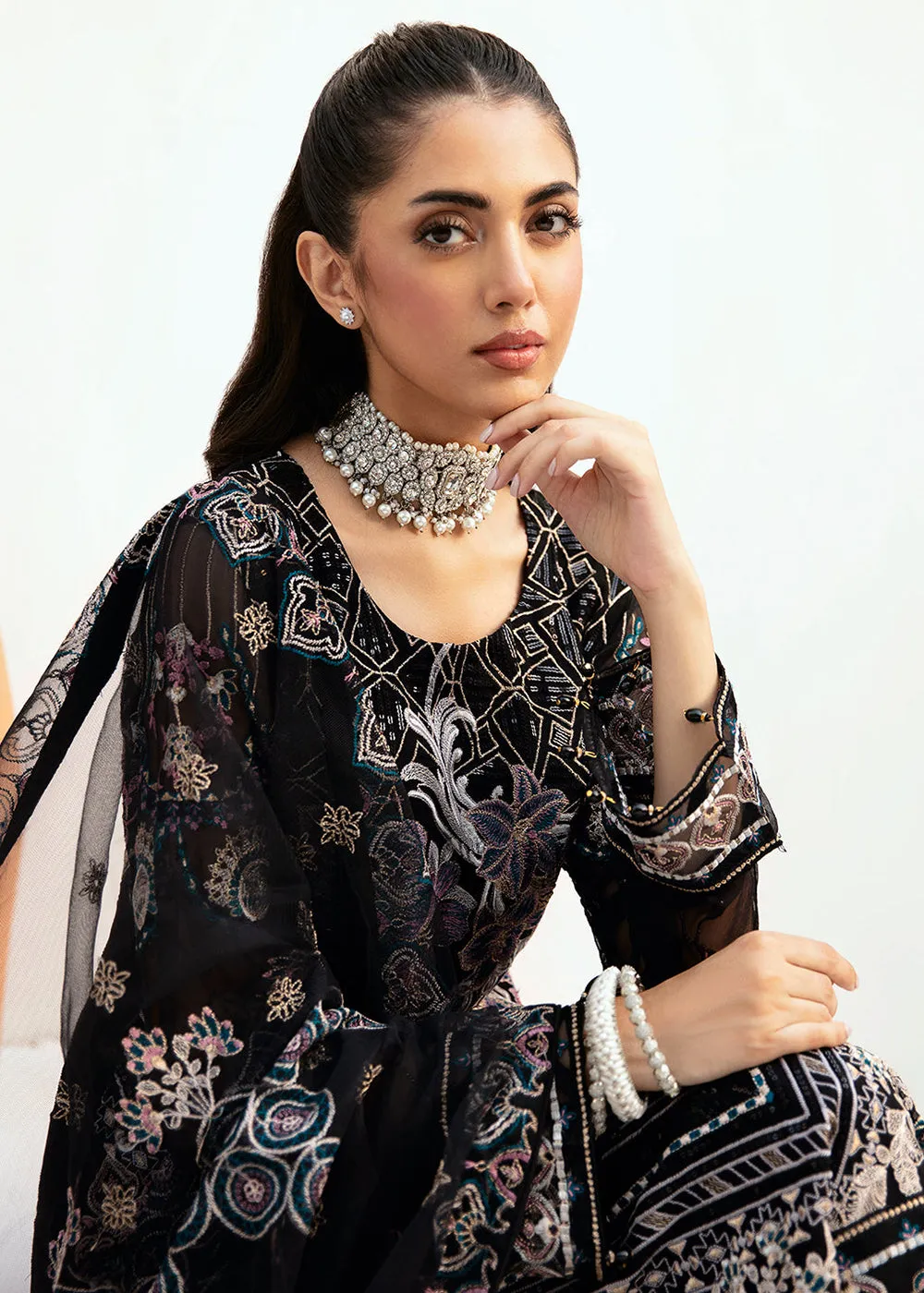 Luxury Chiffon Collection 2024 by Ramsha | F-2606