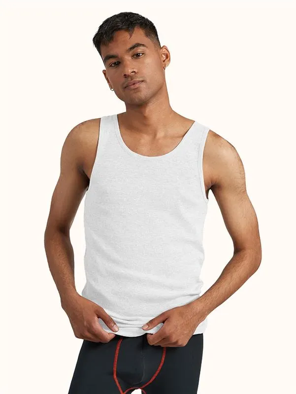 Men's A-Shirt Tank Top Assorted Colors (3 Pack)