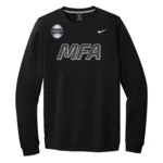 MFA Coach Nike Paint Logo Crew Sweatshirt - Black