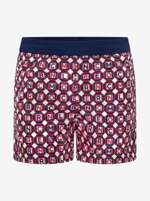 Moncler Enfant Baby Boys Swim Shorts - & Navy Logo Swim Shorts