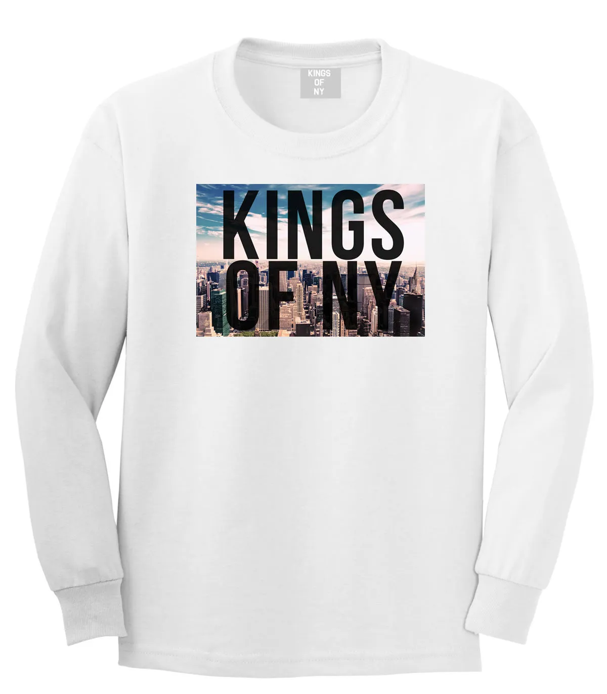 New York Skyline Long Sleeve T-Shirt