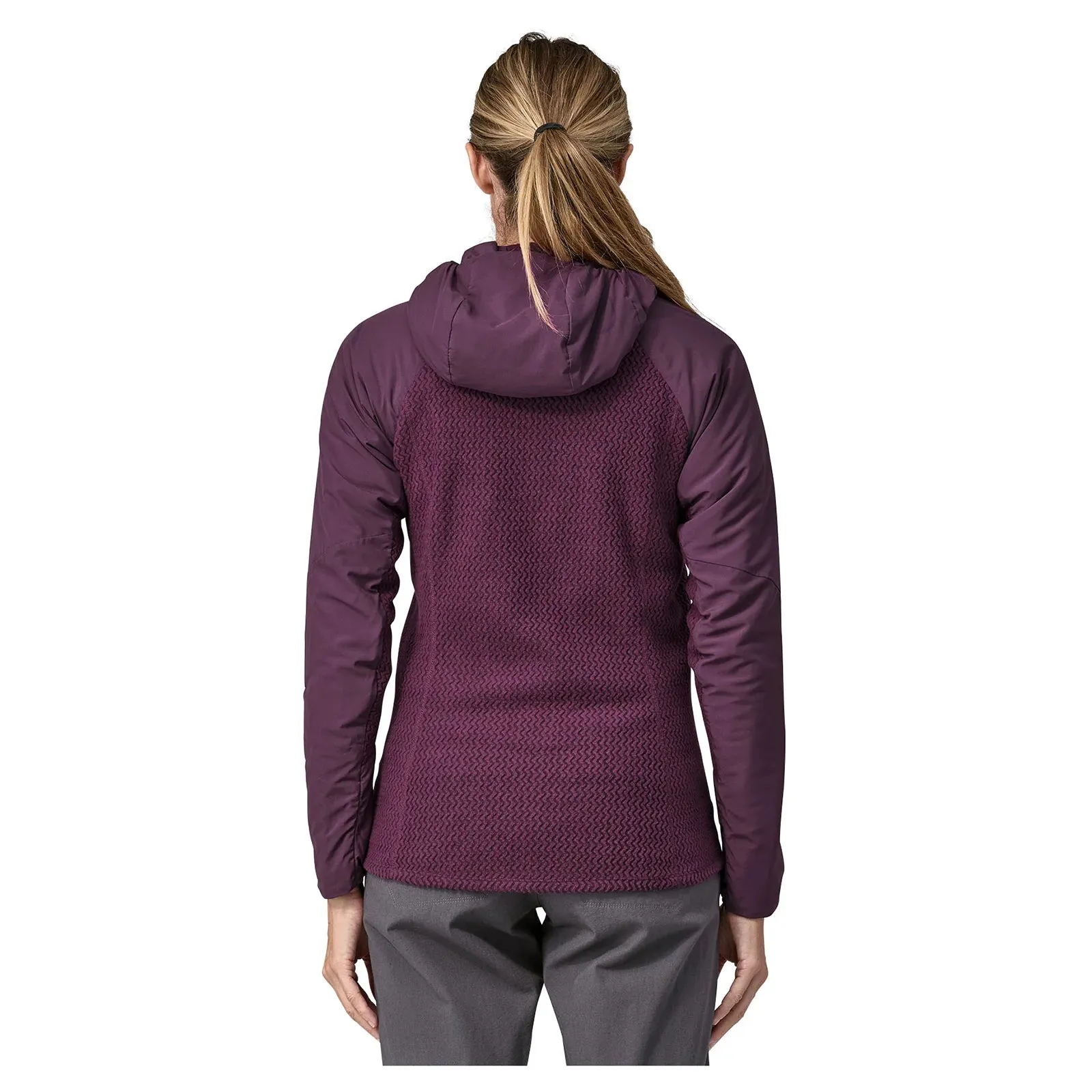 Patagonia Women's Nano-Air Light Hybrid Hoody - Night Plum