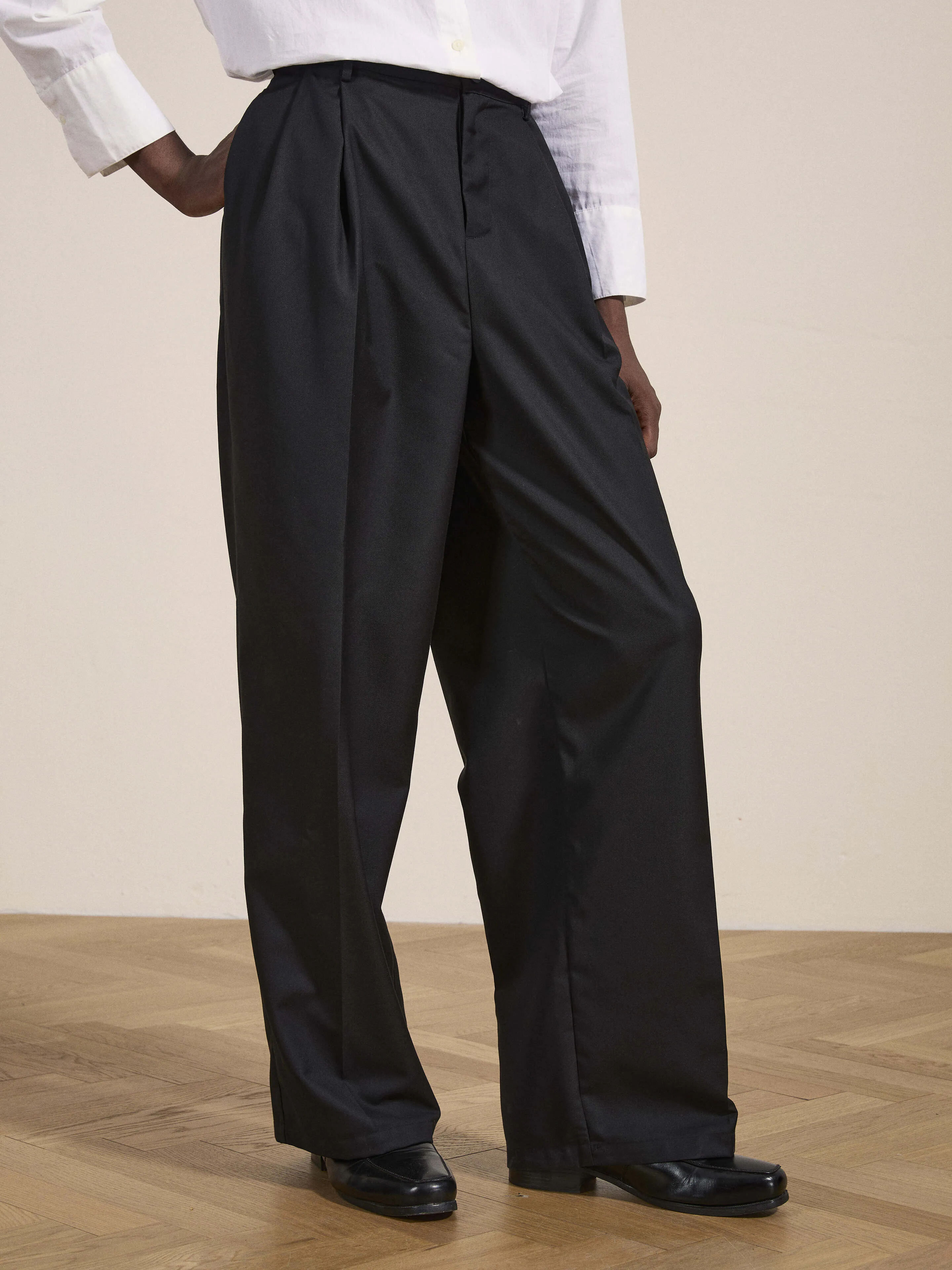 Pleated Trousers