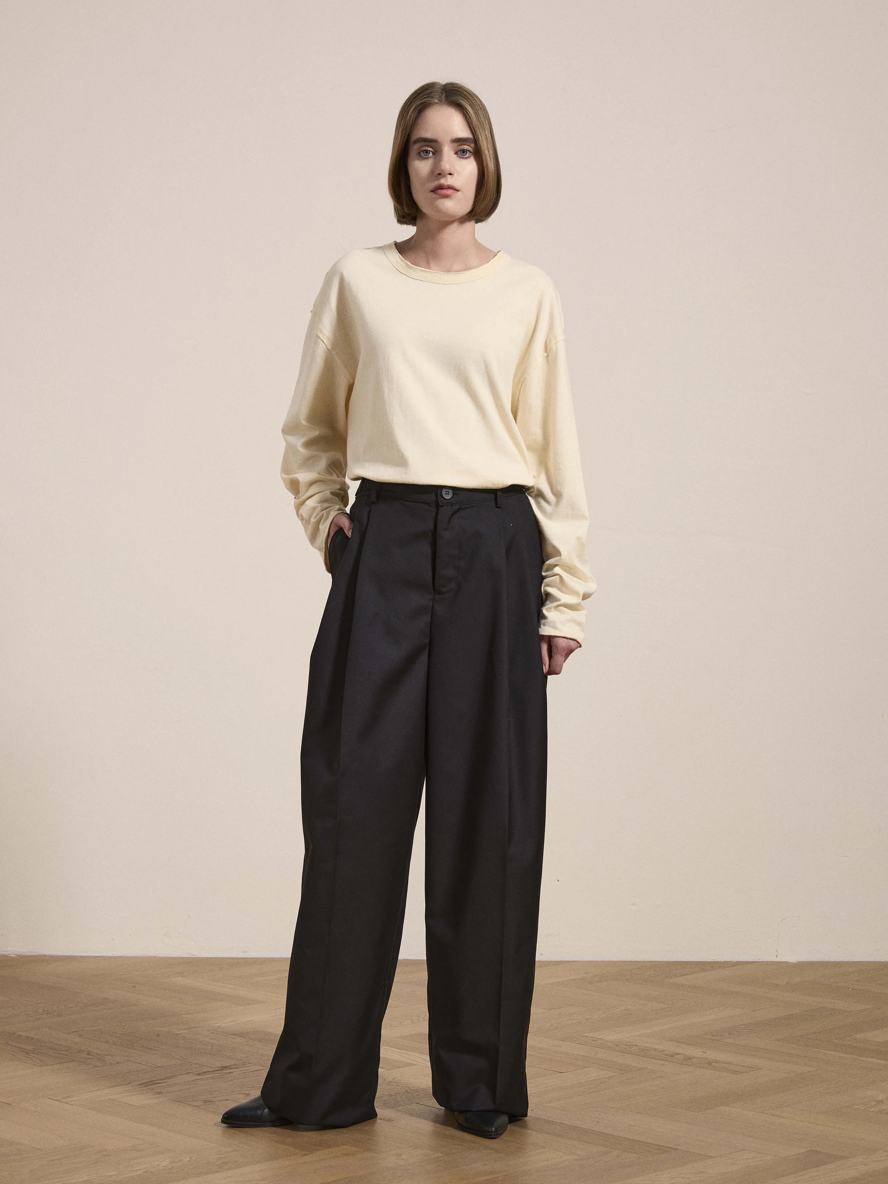 Pleated Trousers