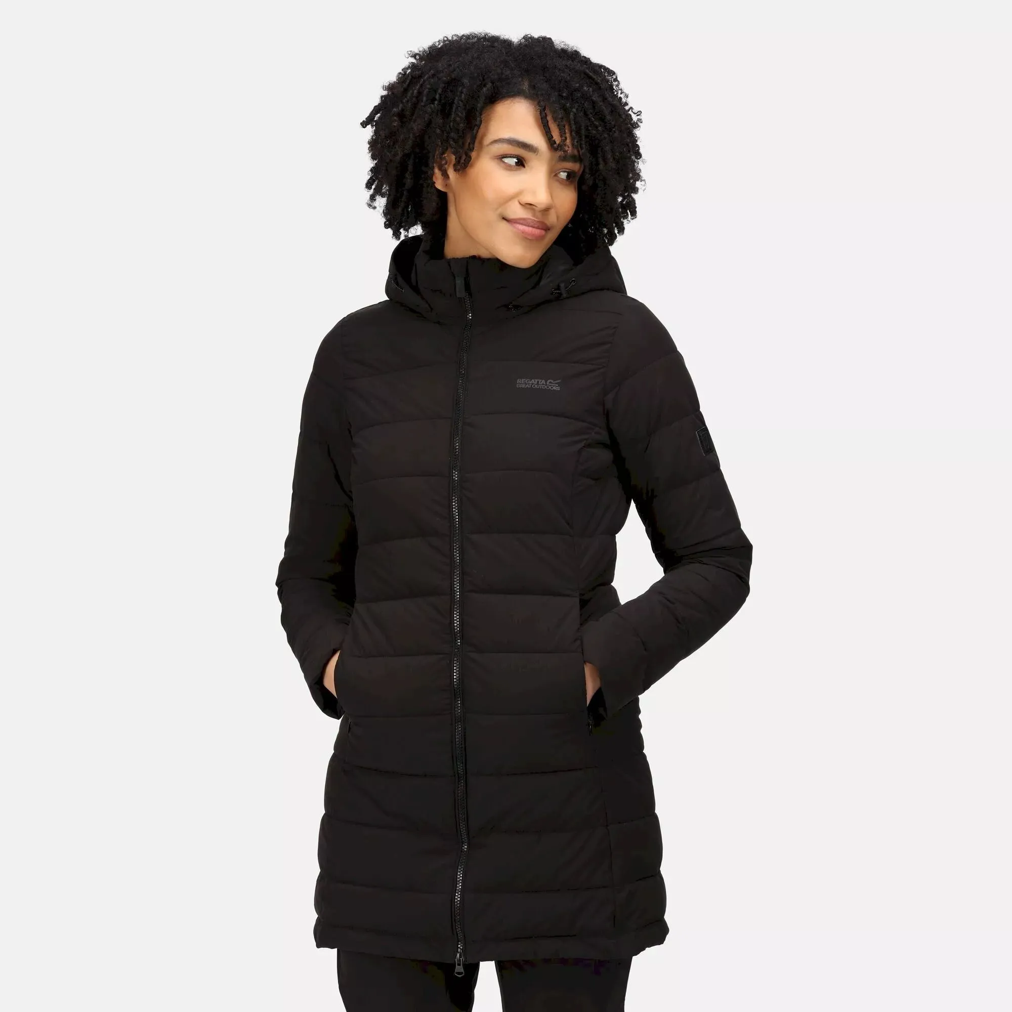 Regatta Ladies Starler Insulated Padded Jacket | Black