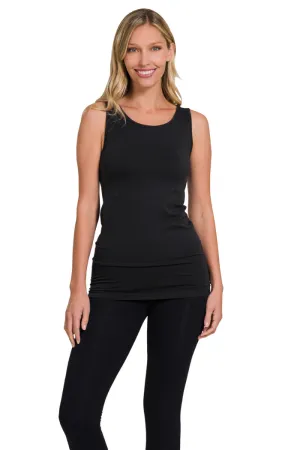 Scoop Neck Seamless Tank Top