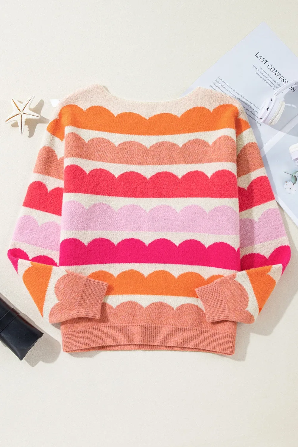 Sunset Waves Sweater