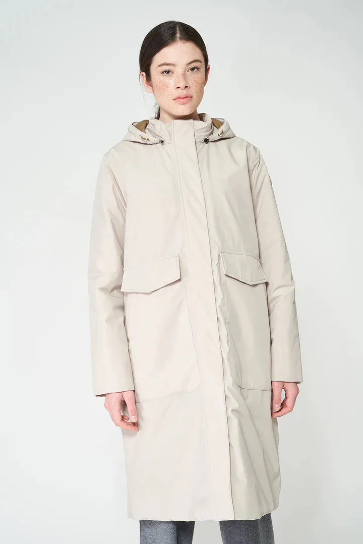 Tanta - Schnee Insulated Raincoat - Peyote