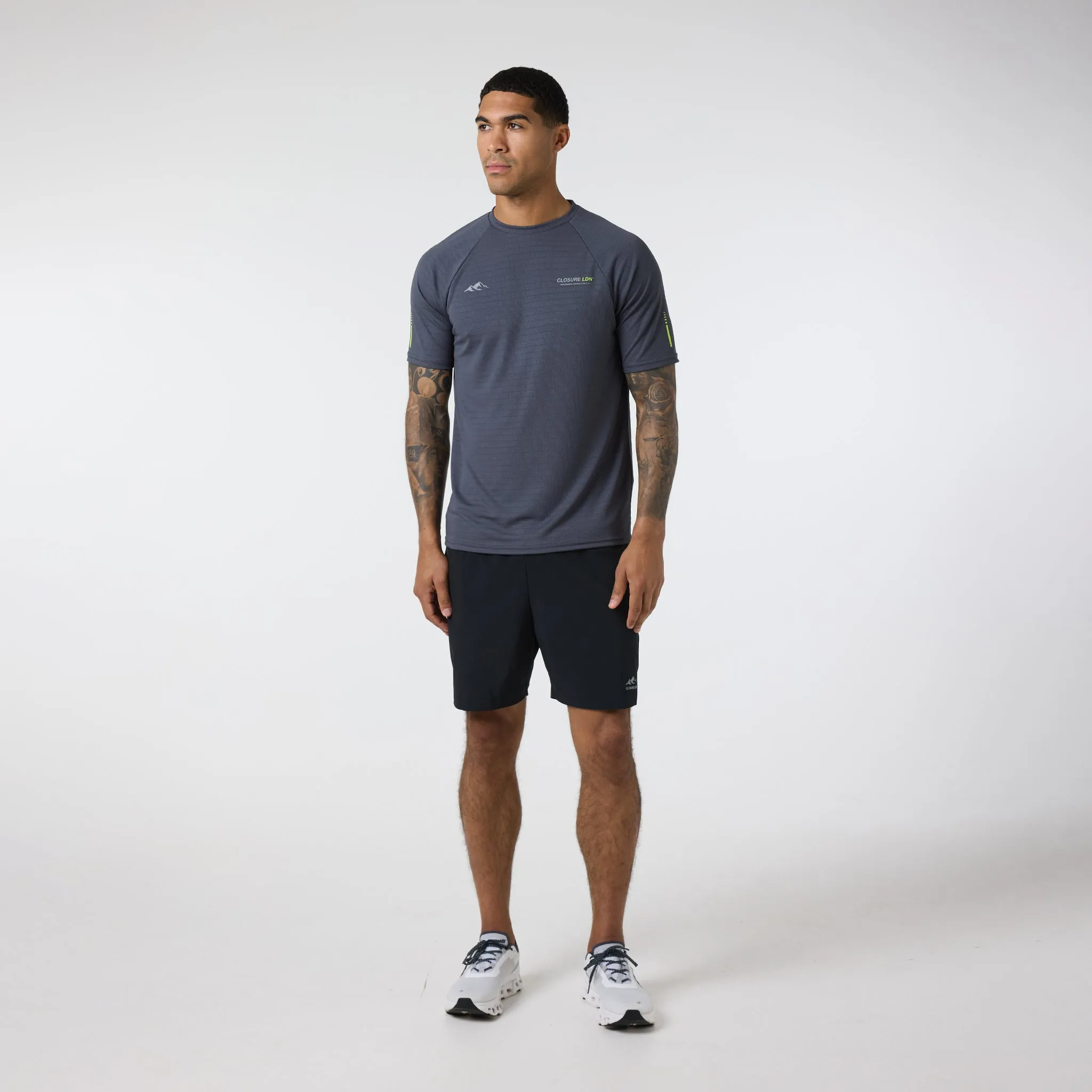 Tech Performance T-Shirt I Charcoal