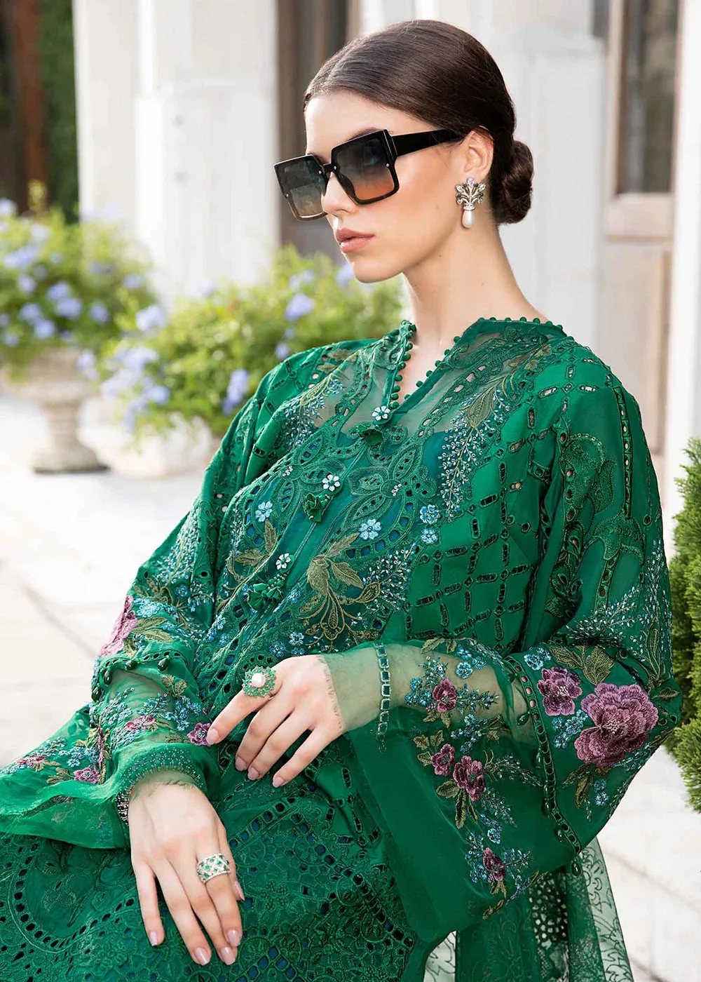 Unstitched Luxury Lawn Eid 2 Edition '24 by Maria B | EL-24-02