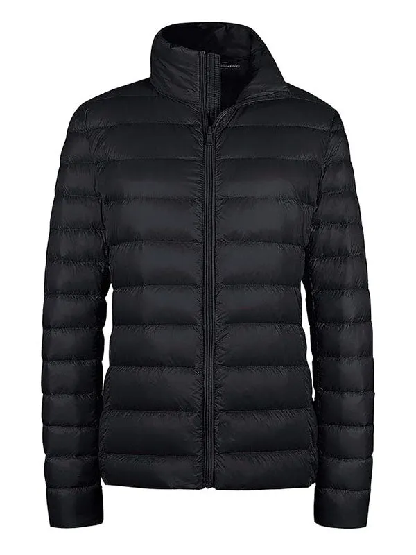 Women's Packable Ultra Light Weight Short Down Jacket（复制）