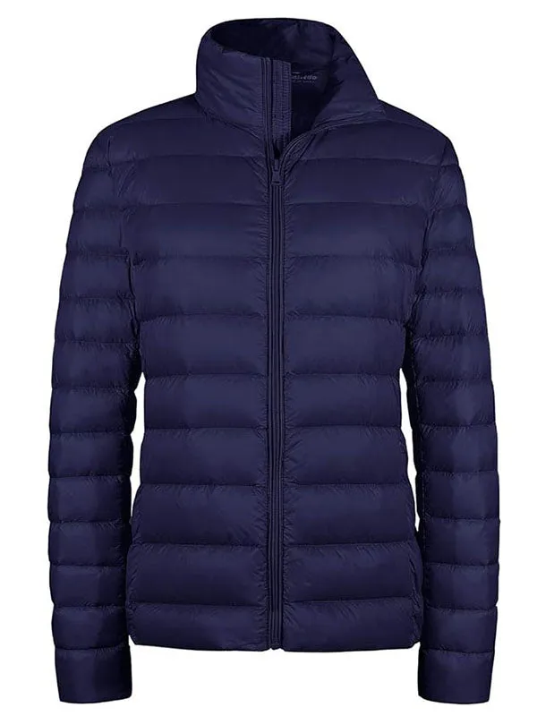 Women's Packable Ultra Light Weight Short Down Jacket（复制）