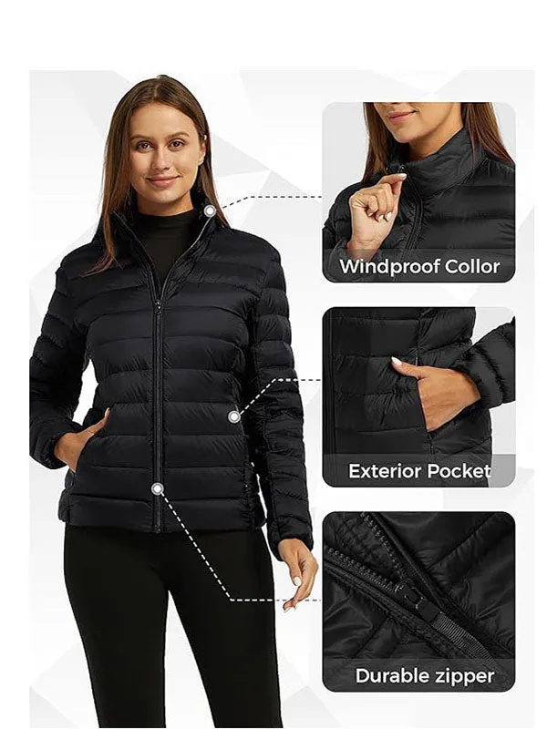 Women's Packable Ultra Light Weight Short Down Jacket（复制）