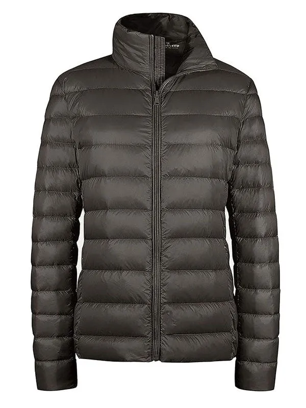 Women's Packable Ultra Light Weight Short Down Jacket（复制）